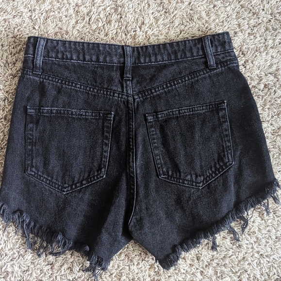 Target black jean shorts - Picture 3 of 3